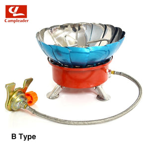 Windproof Gas Burners for Camping